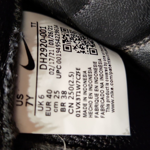 Nike AF 1. Size 7 Youth - Picture 9 of 11